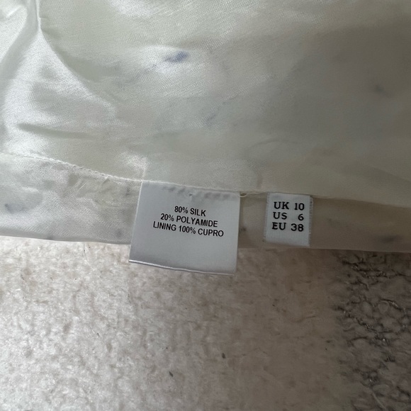 J.W. Anderson Crinkled Silk A-Line Skirt - Picture 6 of 7